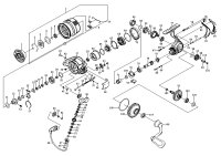 【ダイワ純正お取り寄せパーツ：納期1ヶ月】23エアリティ ST SF2000SS-H　製品コード：00061243