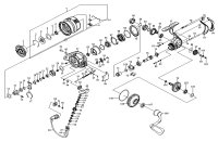【ダイワ純正お取り寄せパーツ：納期1ヶ月】23エアリティ ST SF2500SSHQD　製品コード：00061244