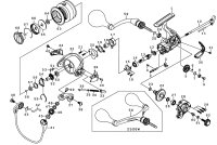 【ダイワ純正お取り寄せパーツ：納期1ヶ月】エメラルダス INF 2506　製品コード：00055963
