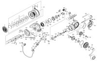 【ダイワ純正お取り寄せパーツ：納期1ヶ月】22カルディアSW 6000D-H　製品コード：00065052