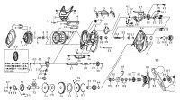 【ダイワ純正お取り寄せパーツ：納期1ヶ月】24ティエラ AIR IC 100XH　製品コード：00631560