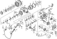 【ダイワ純正お取り寄せパーツ：納期1ヶ月】12キャタリナ 4000H　製品コード：00059424