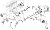 【ダイワ純正お取り寄せパーツ：納期1ヶ月】 22カルディアSW 14000-H　製品コード：00065055