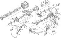 【ダイワ純正お取り寄せパーツ：納期1ヶ月】12キャタリナ 6500H　製品コード：00059429