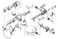 【ダイワ純正お取り寄せパーツ：納期1ヶ月】10月下美人 MX 2004　製品コード：00056102
