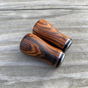 画像4: 【FHF】ウッド ハンドルノブ 丸形 デザートアイアン F-21