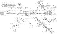 【ダイワ純正お取り寄せパーツ：納期1ヶ月】05カルディア KIX3500　製品コード：00055414