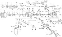 【ダイワ純正お取り寄せパーツ：納期1ヶ月】05カルディア KIX2508 カスタム　製品コード：00055420