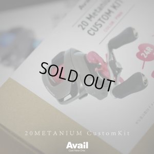 画像12: 【Avail/アベイル】シマノ 20メタニウム カスタムキット（スプール, スタードラグ, メカノブ, レベルワインドガイド, ダイヤル固定板5点セット）【20MT24R】