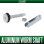 画像1: 【Avail/アベイル】Ambassadeur 1500C/2500C用 アルミウォームシャフト2BBモデル[WS-15C-2BB-S・WS-25C-2BB-S] (1)