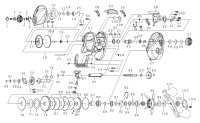 【ダイワ純正お取り寄せパーツ：納期1ヶ月】23ソルティスト TW 400 PE SPECIAL 400XH　製品コード：00631040