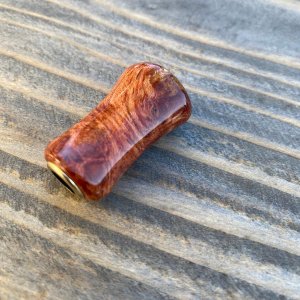 画像13: 【FHF】ウッド ハンドルノブ パドル形2 花梨杢 F-22