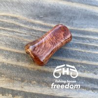 【FHF】ウッド ハンドルノブ パドル形2 花梨杢 F-22