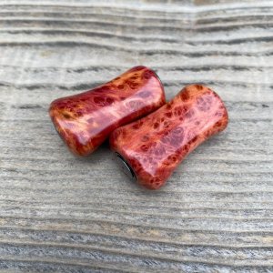 画像3: 【FHF】ウッド ハンドルノブ パドル形2 パープルハート F-27