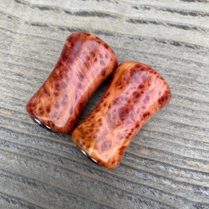 画像13: 【FHF】ウッド ハンドルノブ パドル形2 パープルハート F-27