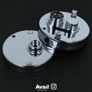 画像2: 【Avail/アベイル】ABU ブレーキプレート Ambassadeur 2501C IAR用 クロム