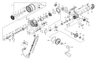 【ダイワ純正お取り寄せパーツ：納期1ヶ月】24ルビアス SF2000SS-P 　製品コード：00061236