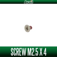 【Avail/アベイル】ステンレス 汎用ネジ（M2.5×4mm, M3×4mm）