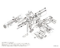 【シマノ純正お取り寄せパーツ：納期1ヶ月】18-19ステラ 3000MHG　商品コード：038074