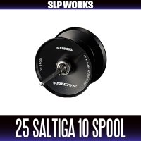 ★特価品10％OFF【ダイワ/SLP WORKS】SLPW 25SALTIGA（ソルティガ）10スプール ブラック【中サイズ送料】