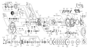 画像1: 【ダイワ純正お取り寄せパーツ：納期1ヶ月】25ソルティガIC 300HL-SJ-C　製品コード：00631595