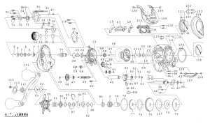 画像1: 【ダイワ純正お取り寄せパーツ：納期1ヶ月】25ティエラ IC 150XHL-DH-C　製品コード：00631581