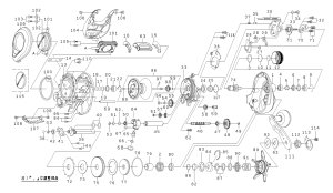 画像1: 【ダイワ純正お取り寄せパーツ：納期1ヶ月】25ティエラ IC 150H-C　製品コード：00631578