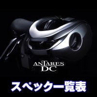 【シマノ】21アンタレスDC［ANTARES DC］シリーズ スペック一覧表