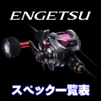 【シマノ】21炎月 [ENGETSU] シリーズ スペック一覧表