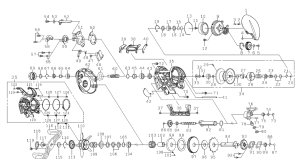 画像1: 【ダイワ純正お取り寄せパーツ：納期1ヶ月】26スティーズ SV ライト TW 100HL　製品コード：00630323