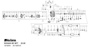 画像1: 【アブ純正お取り寄せパーツ：納期1ヶ月】Roxani BC BF7　製品コード：1613879