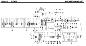 画像1: 【アブ純正お取り寄せパーツ：納期1ヶ月】REVO BEAST BEAST　製品コード：1324529