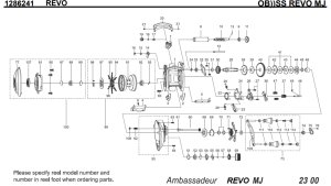 画像1: 【アブ純正お取り寄せパーツ：納期1ヶ月】SALTY STAGE REVO MJ　製品コード：1286241