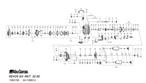 画像1: 【アブ純正お取り寄せパーツ：納期1ヶ月】23 REVO5 SX-Rocket　製品コード：1565156