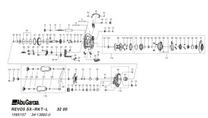 画像1: 【アブ純正お取り寄せパーツ：納期1ヶ月】23 REVO5 SX-Rocket-L　製品コード：1565157