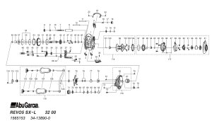 画像1: 【アブ純正お取り寄せパーツ：納期1ヶ月】23 REVO5 SX-L　製品コード：1565153