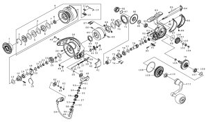 画像1: 【ダイワ純正お取り寄せパーツ：納期1ヶ月】26セルテート HD LT5000D-XH 　製品コード：00061906