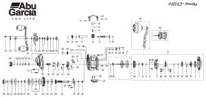 画像1: 【アブ純正お取り寄せパーツ：納期1ヶ月】NEO-3way 7-L　製品コード：1640997
