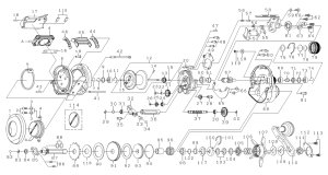 画像1: 【ダイワ純正お取り寄せパーツ：納期1ヶ月】25ソルティガIC 100H-C　製品コード：00631588