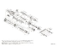 【シマノ純正お取り寄せパーツ：納期1ヶ月】26オシアコンクエスト FT 60HG RIGHT　商品コード：049193