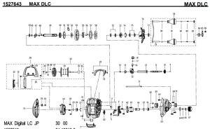 画像1: 【アブ純正お取り寄せパーツ：納期1ヶ月】2021年モデル DLC［MAX］MAX DLC　製品コード：1527643