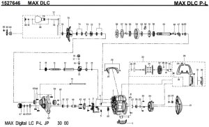 画像1: 【アブ純正お取り寄せパーツ：納期1ヶ月】2021年モデル DLC［MAX］MAX DLC P-L　製品コード：1527646