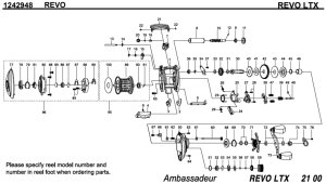 画像1: 【アブ純正お取り寄せパーツ：納期1ヶ月】Revo LTX　製品コード：1242948