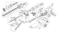 【ダイワ純正お取り寄せパーツ：納期1ヶ月】25ソルティガ 30000-P　製品コード：00065090