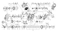 【ダイワ純正お取り寄せパーツ：納期1ヶ月】26シーボーグ 300JL　製品コード：00810060
