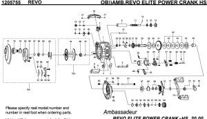 画像1: 【アブ純正お取り寄せパーツ：納期1ヶ月】REVO ELITE POWER CRANK HS　製品コード：1205755