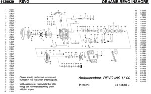 画像1: 【アブ純正お取り寄せパーツ：納期1ヶ月】REVO INSHORE　製品コード：1129929