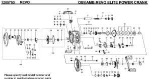 画像1: 【アブ純正お取り寄せパーツ：納期1ヶ月】Revo ELITE POWER CRANK　製品コード：1205753
