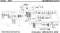 【アブ純正お取り寄せパーツ：納期1ヶ月】Revo ELITE II　製品コード：1225276