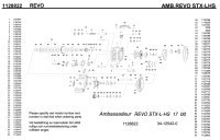 【アブ純正お取り寄せパーツ：納期1ヶ月】Revo STX-LHS　製品コード：1128822